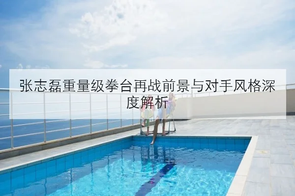 张志磊重量级拳台再战前景与对手风格深度解析
